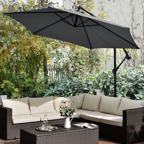 Parasol déporté carré - ,