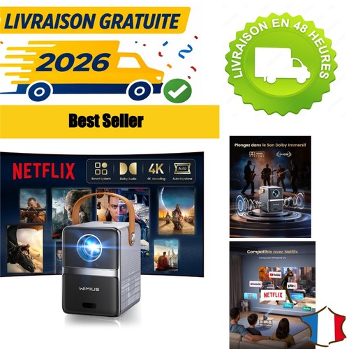 Vidéoprojecteur wimius p61pro - vidéoprojecteur,