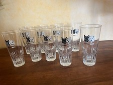 Lot de 9 verres à whisky