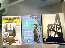 GASTON LEROUX 3 LIVRES DE