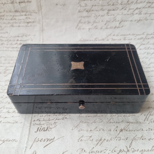 Coffret boîte timbres - boîte, xixè