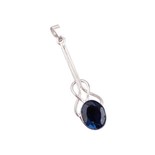 Pendentif ovale art déco