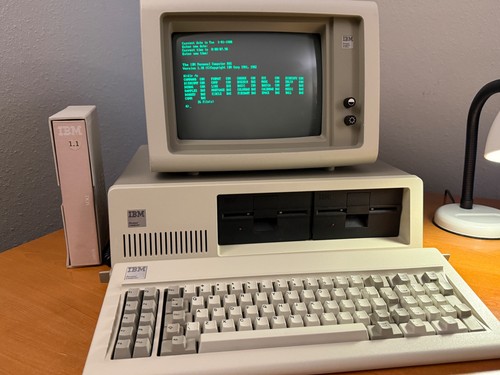 Vintage ibm personal computer - vintage,