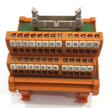 Interface De Bloc De Jonction Weidmuller 914894 IDC 26 Positions Type À Vis 1 A