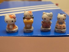 Lot 4 Fèves Hello Kitty