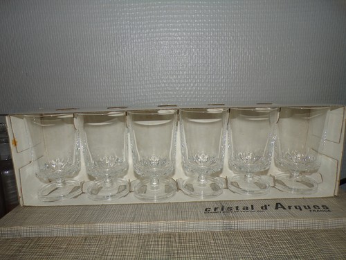 Verres pied cristal d - pied,