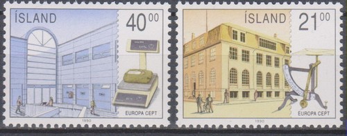 Timbres europa série de - série,
