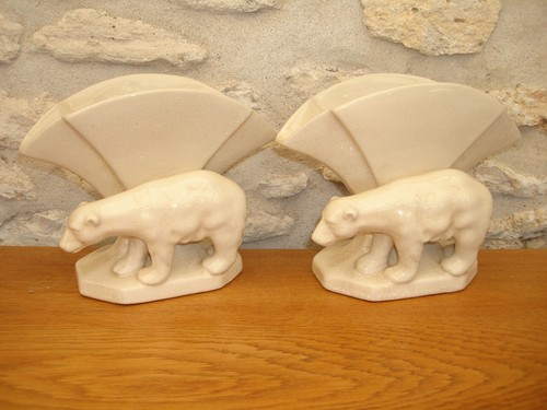 Paire vases art déco - paire, déco 