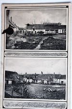 18162 AK Ferme Intérieure Chariot Cavalier Bûches Conifères Vers 1915