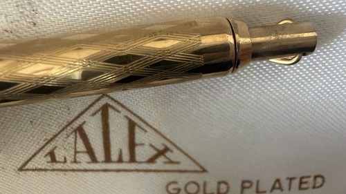 Lalex stylo bille plaqué - bille, or