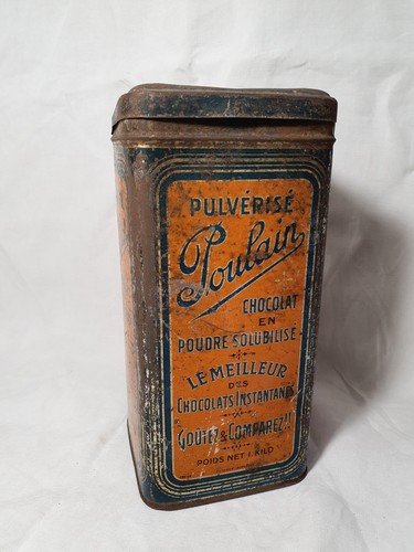 Boîte ancienne tôle - boîte,