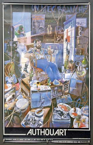 Authouart 1983 affiche - authouart,