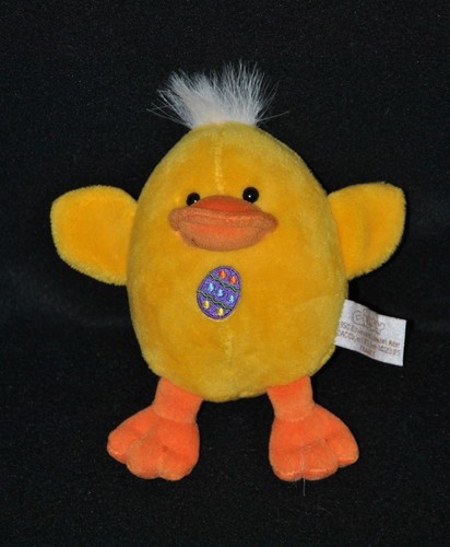 Peluche doudou canard poussin