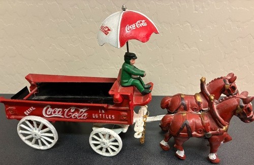 Vintage cast iron coca cola - vintage,