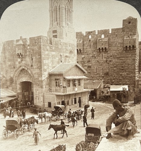 Jérusalem porte jaffa - jérusalem, de