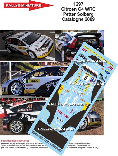 Decals ref 1297 - 1/43,