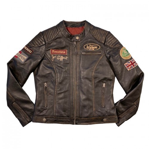 Blouson cuir femme warson - blouson,