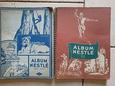 Lot de 2 album Nestlé 1938 1939 Et 1939 1940