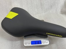 Selle de vélo Cannondale rail Cr-Mo jaune fluo route VTT 255 x 138 mm authent...