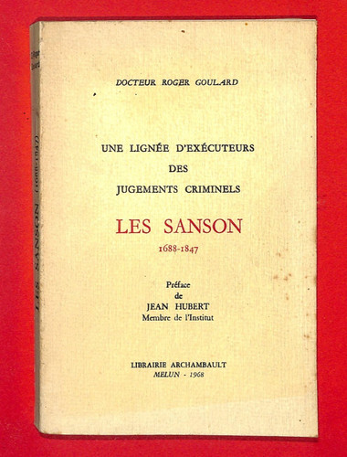 Roger goulard les - les, sanson