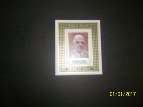 Ajman 1971 gaulle 1 bloc - ajman-1971-de,