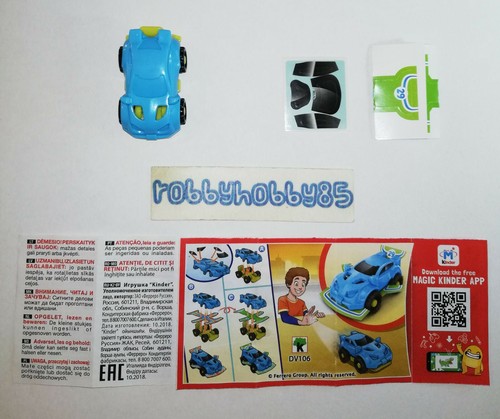 Dv106 blue car paper eac - dv106, (eac