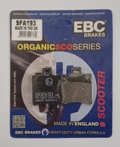 Plaquettes frein avant ebc - plaquettes,