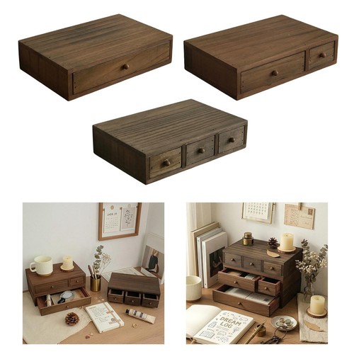 Organisateur bureau bois - de,