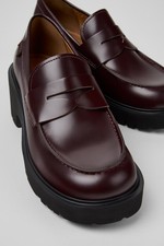 Camper Milah Burgundy Loafer