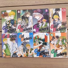 Lot 8 Mangas - Get Backers - tomes 1 à 8 - ( Les Enquêtes De Kindaichi)