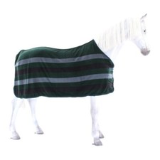 Equiline STEVEN FLEECE BLANKET DETACH. SURC. in GRAY - BLUE (AW 19/20)
