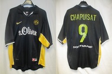 Maillot BVB BORUSSIA DORTMUND vintage NIKE trikot jersey shirt CHAPUISAT away XL