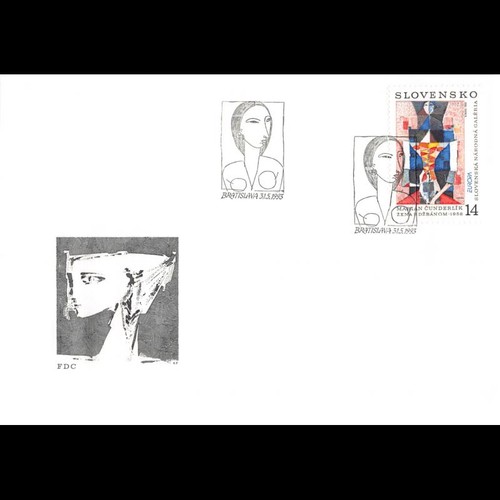 Slovaquie fdc europa 1993 - fdc,