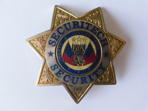 Insigne badge securitech - badge,