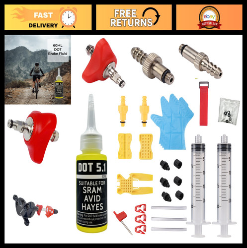 Hydraulic brake bleed - hydraulic, kit