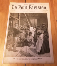 LE PETIT PARISIEN 1891 Mines