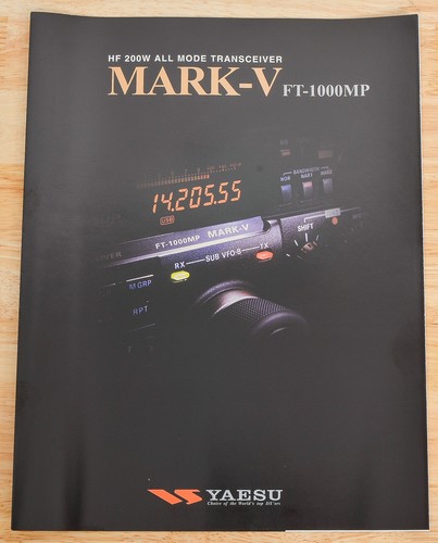 Original sales brochure - sales, yaesu