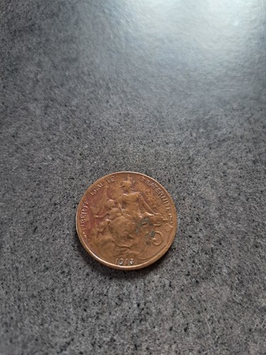 Centimes france 1916 - france,