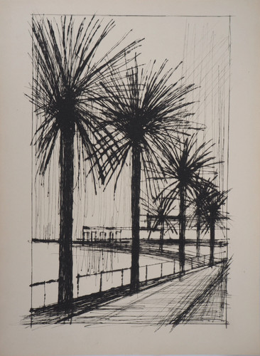 Bernard buffet palmiers le - palmiers,