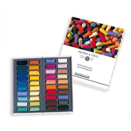 Boîte demi pastels a - 40,