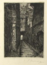 Gravure pointe sèche