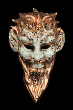 Masque de Venise Diable blanc feuille de cuivre -  décoration murale # 2111