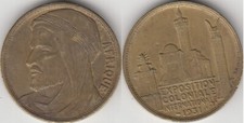 France médaille cuivre - médaille,