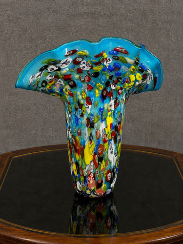 Grand vase verre murano - en,