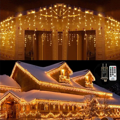 Rideau lumineux 432 led 10m - rideau,