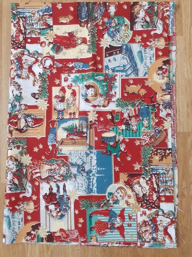 Coupon tissu décor noël - coupon,