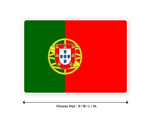 Sticker drapeau portugal - drapeau,