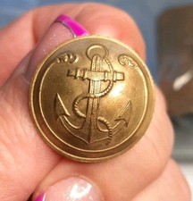 P95903 Bouton Militaire Marine