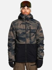 Veste de ski Quiksilver Mission Printed Block Jacket pour homme EQYTJ03478-CQP1
