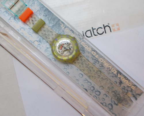 Scuba swatch jelly - swatch, bubbles